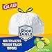 Glad trash Bags, Citrus, 80 Count