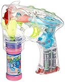 Rhode Island Novelty - Light-Up LED Transparent Bubble Gun