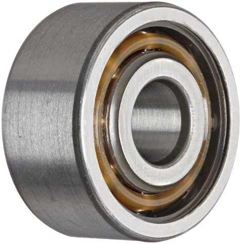 SKF Explorer 32 A Series Double Row Angular Contact Ball Bearing, 30° Contact Angle, Open, Reinforced Polyamide Cage, Normal Clearance, P6 Precision