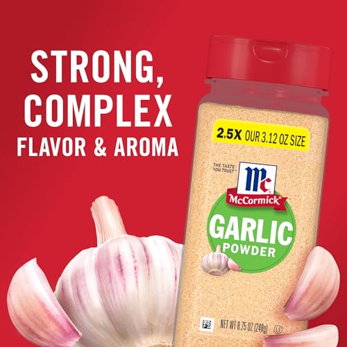 MCCORMICK GARLIC POWDER, 8.75 OZ