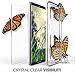 Beyond Cell Compatible with Note 8 Case/Trishield Gear [Trimax] Ultra Slim Transparent Hybrid Shock Absorbing Scratch Resistance with Built in Screen Protector Flexible Gel Cover