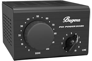 Bugera POWER SOAK PS1 Passive 100 Watt Power Attenuator for Guitar and Bass Amplifiers with Emulated Mic Output