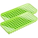 Webake Silicone Ice Cube Tray with Lid Small Ice
