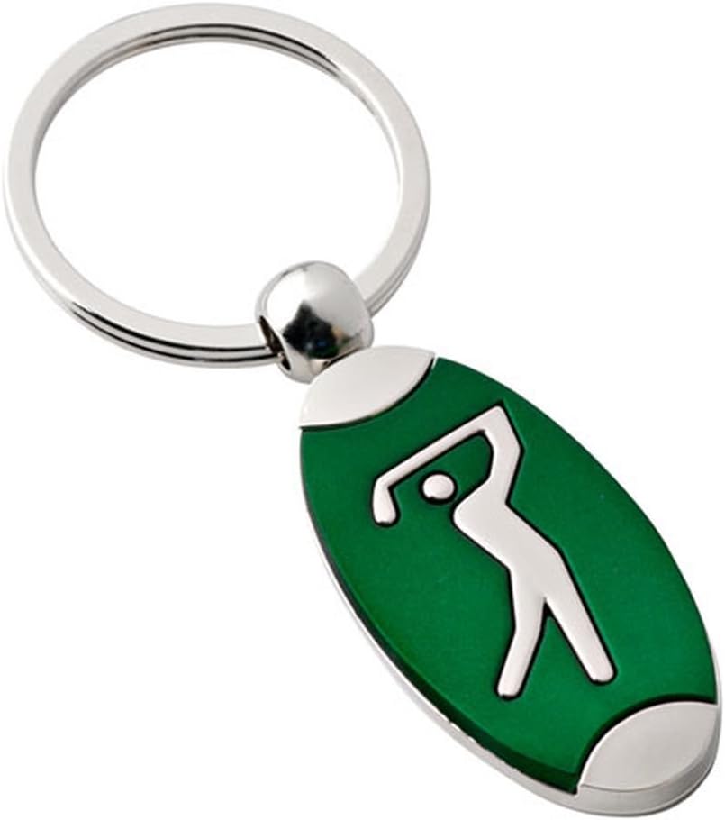 Ten KEYCHAIN GOLF GREEN cod.EL7136 cm 8,5x3,5x1h by Varotto & Co, S