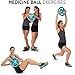 Empower Grip Plate Weighted Fit Disc, Kettlebell, Dumbbell, 3-in-1 Weight Set, Medicine Ball with Handles, 7 lb