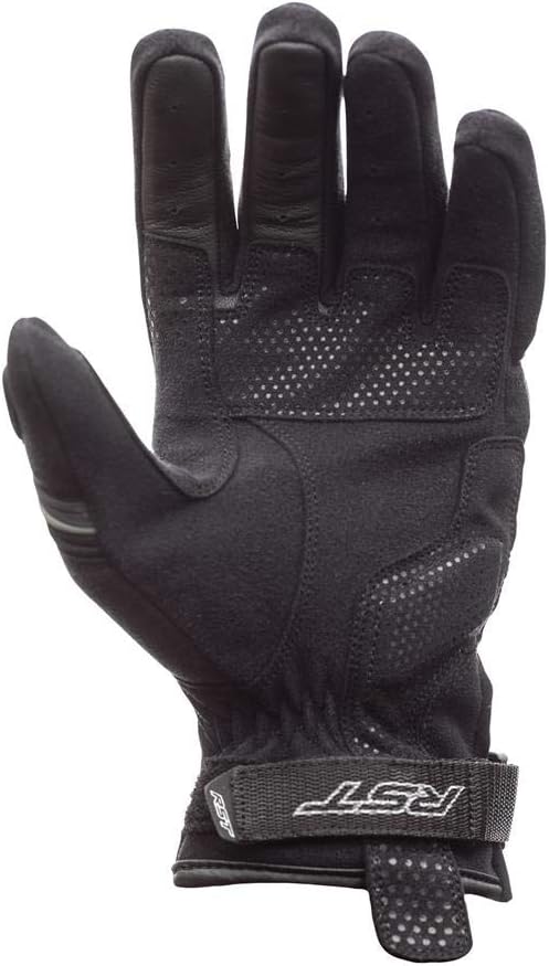 RST Adventure-X CE Black Leather Amara Motorcycle Glove Size 09 - Image 4