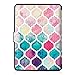 Fintie Case for Kindle Paperwhite - The Thinnest and Lightest PU Leather Cover with Auto Sleep/Wake for All-New Amazon Kindle Paperwhite (Fits All 2012, 2013, 2015 and 2016 Versions), Moroccan Love
