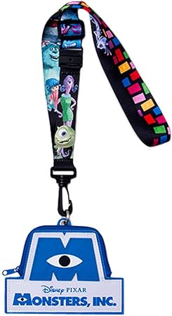 Amazon Co Jp ロゴデザイン パスケース モンスターズインク サリー マイク ブー 他 カード Suica ケース ネック コインケース ディズニー リゾート限定 シューズ バッグ