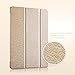 iPad Mini Case, Mini 2/3 Case, Dteck(TM) Ultra Slim [Lightweight] Tri-fold Leather Case with [Auto Wake/ Sleep Function] Smart Cover for Apple iPad Mini 3/ 2/ 1 (7.9 inches tablet) (Gold)