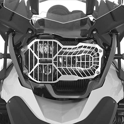 For BMW R1250GS 2019 R1250 GS ADV 2019 Motorcycle Prevent loss Headlight Grille Guard Cover Protector (Titanium)