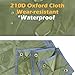 TRIWONDER Waterproof Rain Fly Hammock Camping Shelter Tent Tarp Footprint Sunshade Mat for Hiking Backpacking Beach Picnic