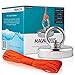 MAGNADIVE Fishing Magnet with Rope – 250 LBS Pulling Force Super Strong Neodymium Magnet – and Paracord 100 ft. Long.