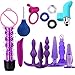 14Pcs Plugs Anal Vibrator Sex Toys Set,Suma-ma Waterproof Massager Couple Sexy Toys,USA Warehouse Shipmentthumb 2
