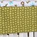 Wowelife Safari Nursery Bedding Upgraded Jungle Crib Bedding Set 7 Piece Lion and Elephant Baby Sets with Bumpers(Brown-7 Piece)