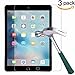 TANTEK [3-Pack Screen Protector for iPad Pro 10.5 inch,Tempered Glass Film,Ultra Clear,Anti Scratch,Bubble Free,Apple Pencil Compatible