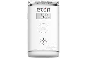 Eton Blackout Buddy Carbon Monoxide Detector with Flashlight - Plug-in Type CO Alarm Monitor with Digital Display