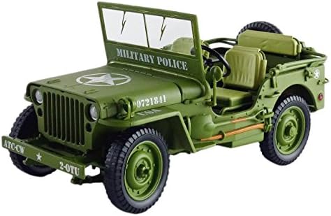 Triple 9 t9-1800142 – Jeep Willys US Army 1944 – 1: 18 Scale – Khaki Green