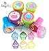 Tiny Mills 24 Pcs Cupcakes Stampers for Kids Party Favor Bag Stuffers Baking Party Cupcake Party Pinata Fillers Classroom Rewards