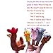 Storytelling the Little Red Hen Finger Puppet 5pc