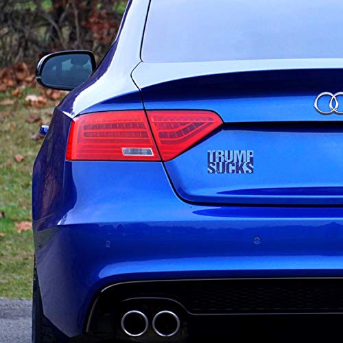 Crafted-Brand Trump Sucks Bumper Sticker - Tired of Today's Presidential Politics? Show That You are Ready for a Change in The Next Election
