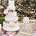 OurWarm Wedding Card Box, PVC Gift Card Box Wedding Envelope Money Box for Baby Showers, Birthday, Graduation Decoration