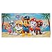 Franco Kids Cotton Beach Towel, 58 in x 28 in, Paw Patrol