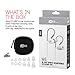 MEE audio Earphone-M6-WT-MEE Sport-Fi M6 Noise Isolating In-Ear Headphones with Memory Wire (White)