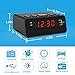 Clock Radio, Digital FM Bedside Alarm Clocks Radio with USB Charger Port for Bedrooms or Livingroom