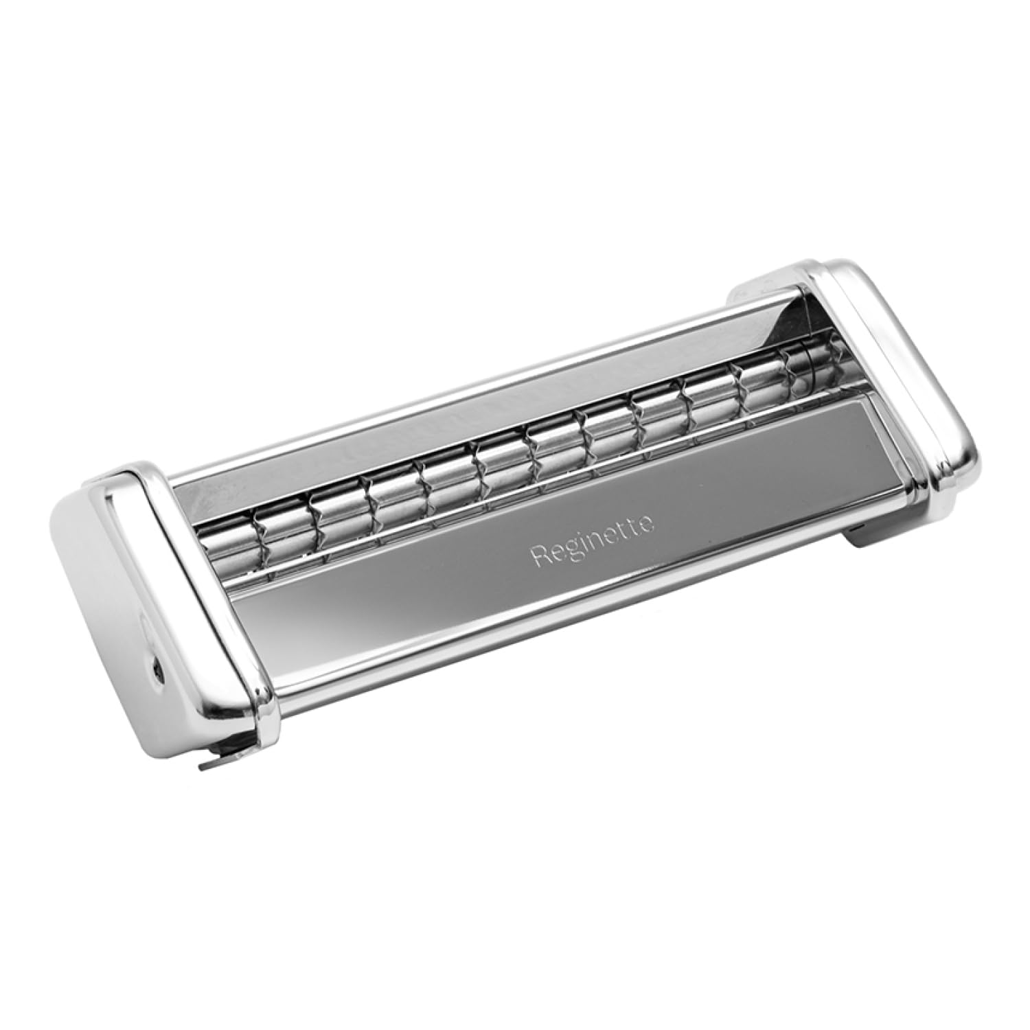 Marcato Pasta Machine Attachment, for Reginette, 12 mm Cut, Chrome-Plated Steel, Compatible with Atlas 150 and Atlasmotor, Made in Italy, Kitchen Pasta Cutter Accessory. Format: Reginette