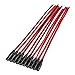 massmall 10pack 10 inch(30cm) 2.1 x 5.5mm DC Power Pigtail Female