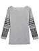 eshion Women Fleece Blouse Long Sleeve Casual Loose Top T-Shirt ES9P Grey