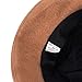 Lawliet Womens 1920s Winter Wool Cap Beret Beanie Cloche Bucket Hat A299 (Camel)