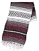 Canyon Creek Mexican Style Falsa Yoga Blanket (Burgundy)