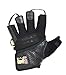 Gym Gloves Protect Your Hands & Improve Your Grip Weightlifting Grips (Black, Medium)