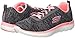 Skechers Women's Flex Appeal 2.0 Sneaker,black coral,7.5 M US