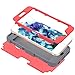 iPhone 6 Case 4.7, iPhone 6 Cases Hard Cover Shell TPU Rubber 2 Piece Ultra Slim Thin Bumper Covers Apple iPhone 6S Case Durable Protective Design Hybrid Defender Heavy Duty Shockproof (Red Grey)