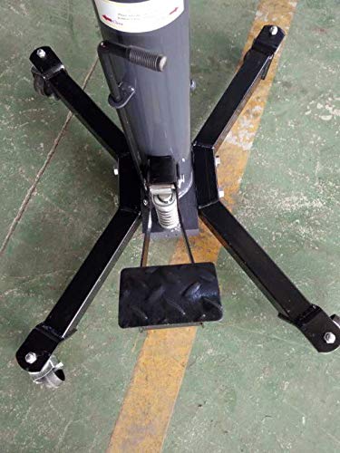 XK 1660lbs Transmission Jack 2 Stage Hydraulic w/ 360° for car Lift auto Lift