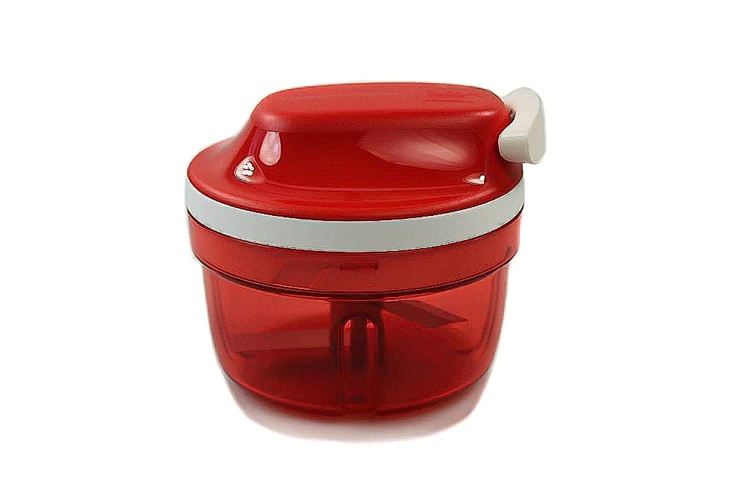 Tupperware Chef Turbo-Chef Red Supersonic Onion Cutter Speedy Boy