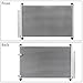 A/C Condenser with Dryer Compatible with 2008-2015 Scion xB, 2011-2016 Scion tC, 2009-2018 Toyota Corolla, 2009-2014 Toyota Matrix, 2009-2010 Pontiac Vibe.