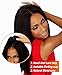 Sensationnel Goddess 100% Remi Human Hair 3 Way Part Yaki Closure