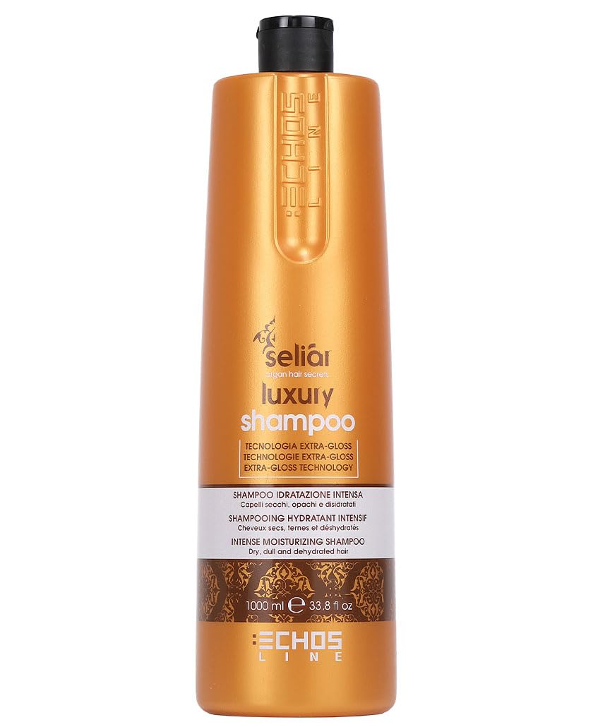 Echosline 1000 ml Echosline Intense Moisturising Shampoo Dry, Dull and Dehydrated Hair