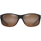 Maui Jim Polarized Men's and Women's Kaiwi Channel Wrap Sunglasses