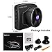 Byakov Upgraded Dash Cam 2 Inch LCD Screen 1080P Full HD Dash Camera for Cars with G-Sensor, WDR, Loop Recording, 170°Wide Angle, Night Vision, Motion Detection, Support 128GB Max