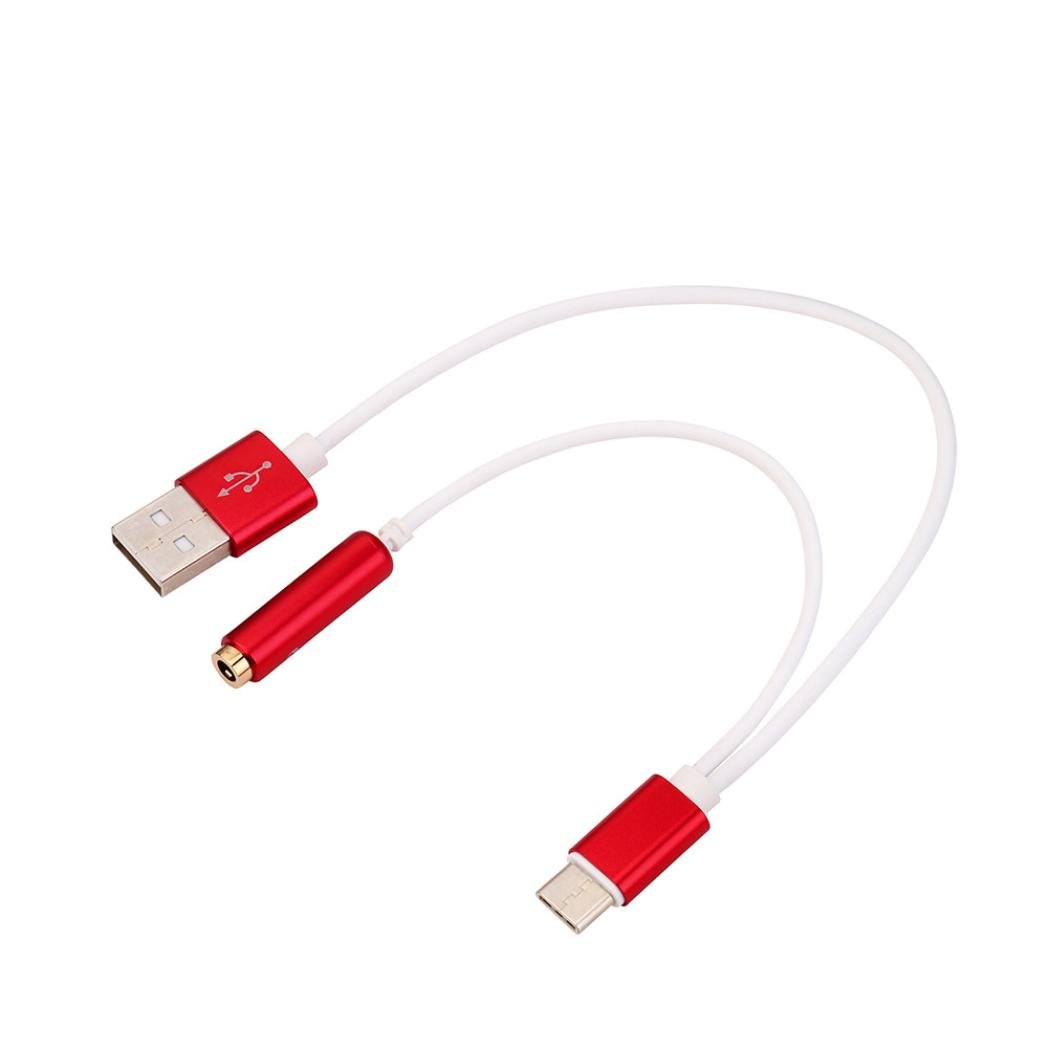 日本製 Hp95 Tm Usb Type C To 3 5 Mmジャックauxヘッドホンオーディオスプリッタコンバータアダプタケーブル Type C レッド Hp Adapter 001 Bys5t レッド 人気が高い Www Naturalnails Es