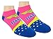 DC Comics Wonder Woman Ankle-No Show Socks 5 Pair Pack Multi-Color Shoe Size 4-10