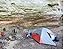 ALPS Mountaineering Adventure Folding Camping Chairs - Durable Mesh Fabric Over Powder Coated Aluminum with Simple Compact Design and Shoulder Carry Bag, Black