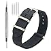 CIVO NATO Strap 4/8 Packs - 16mm 18mm 20mm 22mm 24mm Premium Ballistic Nylon Watch Bands Zulu Style with Stainless Steel Buckle