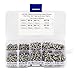800-Piece Stainless Steel M2 Screw Assortment Bolt Nut Self-Tapping Screw Set(Pan Head-4/5 / 6/8 / 10/12 / 16/20 mm)