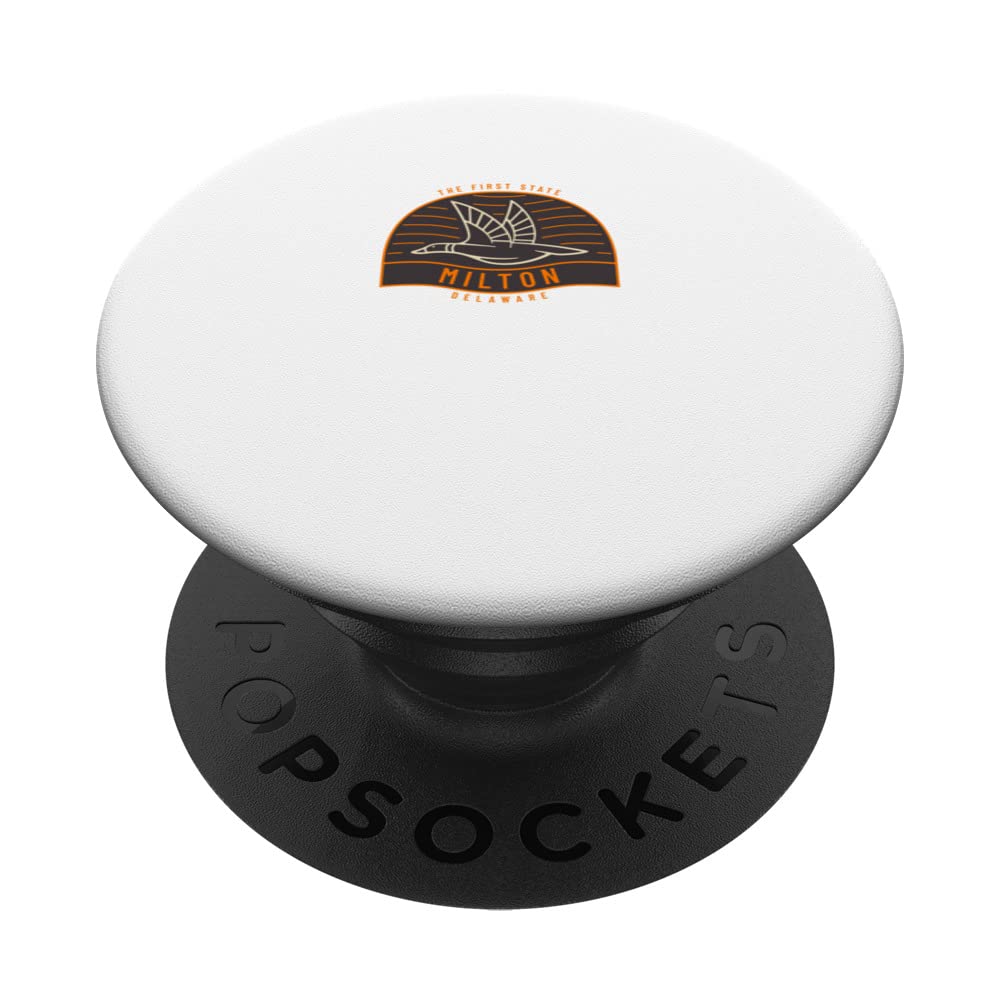 Vintage Retro MILTON DELAWARE eagle america PopSockets Swappable PopGrip
