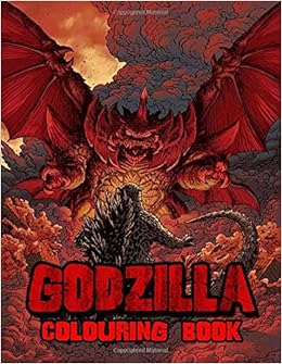 Godzilla Colouring Book For 65th Anniversary Edition With High Quality Images Yi Master 9781708282578 Amazon Com Books